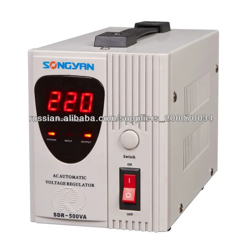 Automatic Voltage Stabilizer Relay Single Phase Model with Digital Display