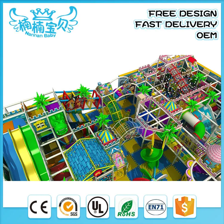 Nannan Hot sales zoo animals kids indoor playground equipment custom design projection toddler adventure park