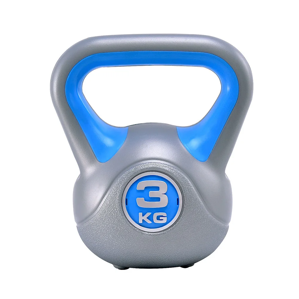
Ergonomic Tone Fitness Plastic Kettlebell with Iron Sand Insert 