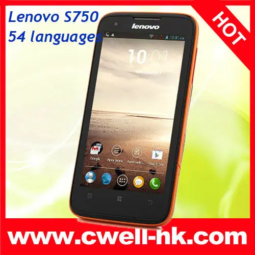 4,5 дюйма Gorill II стекло сенсорный экран Android смартфон Lenovo S750