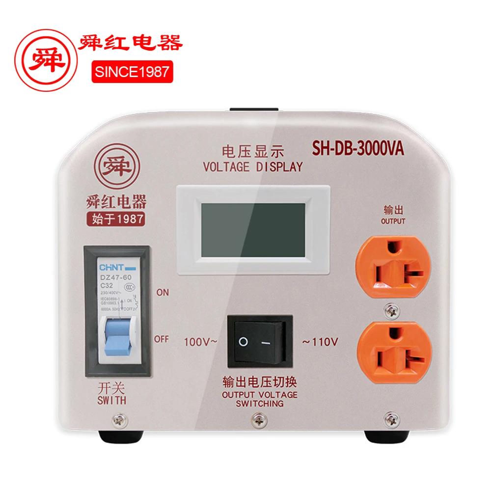 3000 Вт высокий промышленный трансформатор напряжения 220 В до 110 питания Step Down Converter