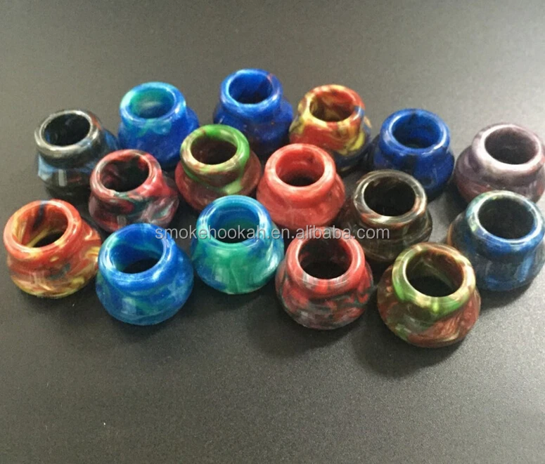 resin with stone drip tips vape cige epoxy resin drip tip 510 thread drip tips