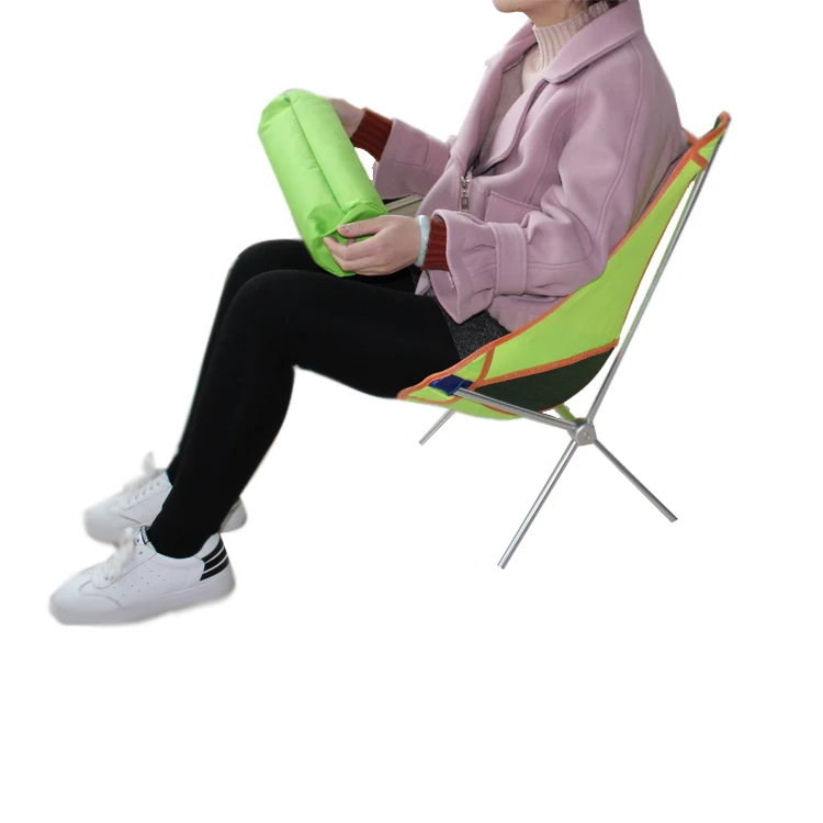 lightweight aluminium alloy folding Moon Chair Portable Fishing Chair for outdoor
