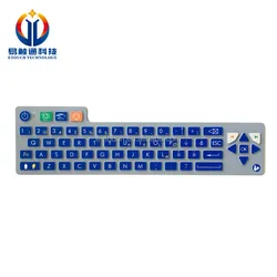 PCB Electronic silicone rubber keyboard membrane switch for medical equipment