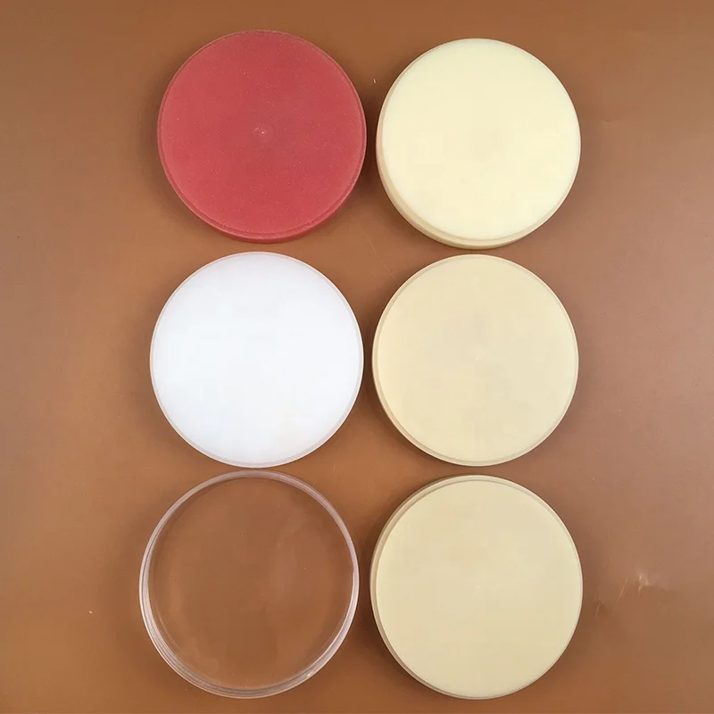 TJIRIS стоматологические лабораторные расходные материалы, стоматологические ПММА диски для открытой системы CAD CAM, стоматологические ПММА блоки для фрезерного станка