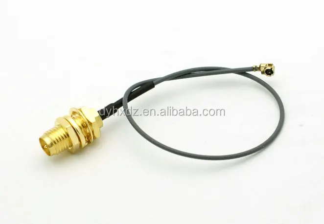 RF pigtail cable rp sma to ufl/u.fl/ipx/ipex rf adapter cable for 1.13mm coax cable
