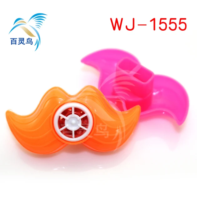 Beard lips whistle baby gift promotion small cheap toys