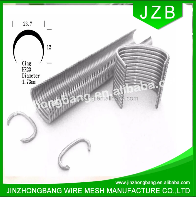 
JZB-XQ hog c rings staple/hog c ring nail/hog ring 15G 100p 