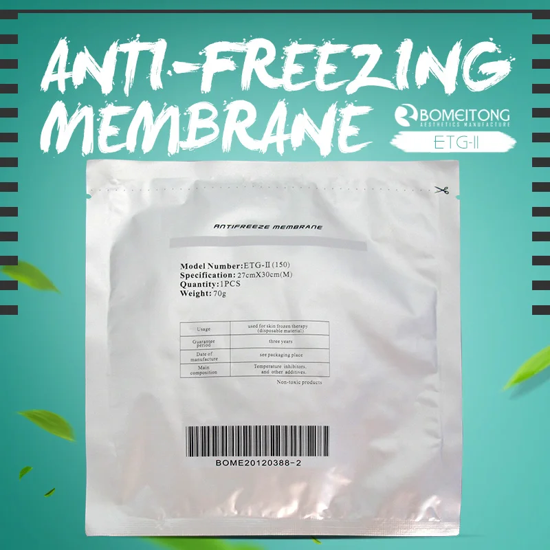 Cryo pad Anti freeze Cryolipolysis Antifreeze Membrane