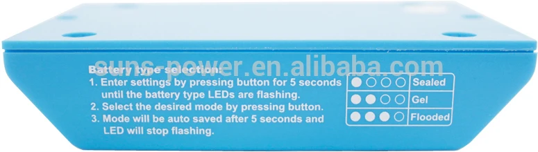 Экономические 12 В 10A PWM открытый солнечное зарядное устройство с USB порт