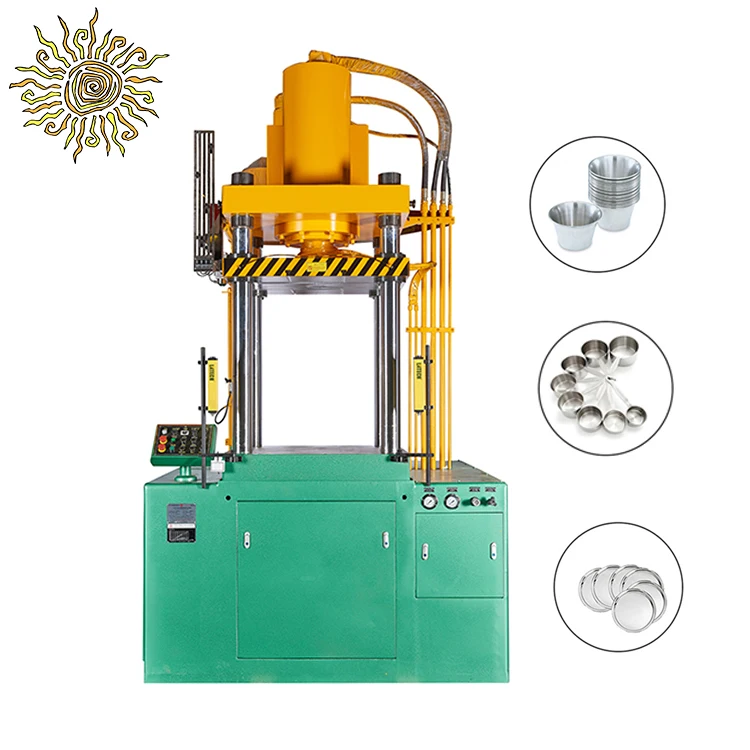 Deep drawing hydraulic press aluminum pots machine for sale