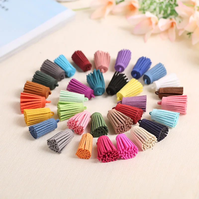 Wholesale More Colors 3CM Suede Tassel For Bag Accessories