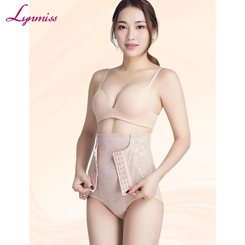 LY-10014 Factory Price Tummy Control Panties Butt Lifter Body Shaper Corset Hip Underwear Panty Hooks High Waist Enhancer Panty