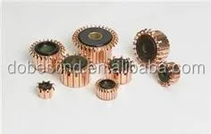 
80/100W segmented commutator for automobile windscreen wiper 