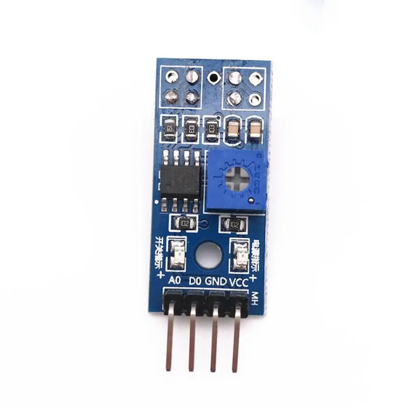 IR Line Track Follower Obstacle Avoidance tracing sensor TCRT5000 Reflective Infrared Optical Sensor