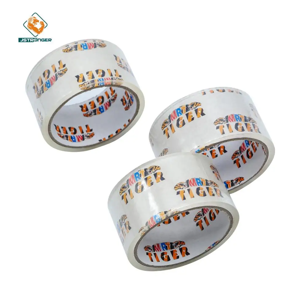 Packaging Waterproof Transfer Opp Bopp Strong Clear Adhesive Packing Tape 48mm