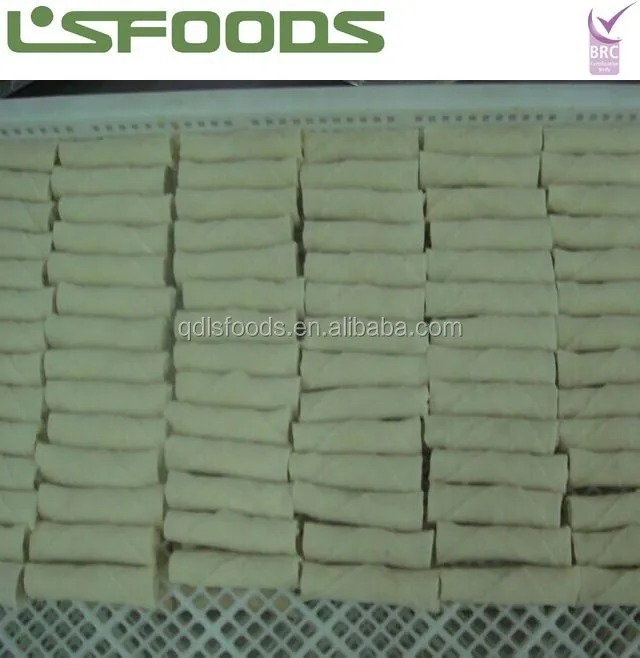 
China IQF frozen spring rolls snacks 