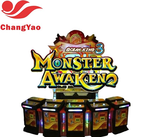 Changyao low price spinning machine 6 players 3d dragon warrior machine fish hunter games for sale