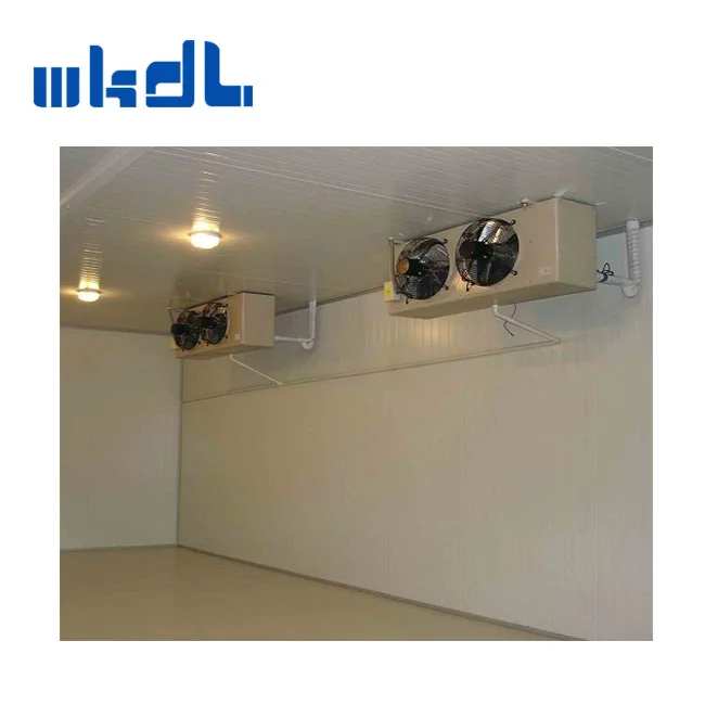 building design supermarket pu panel compressor cooling system cold room for fish