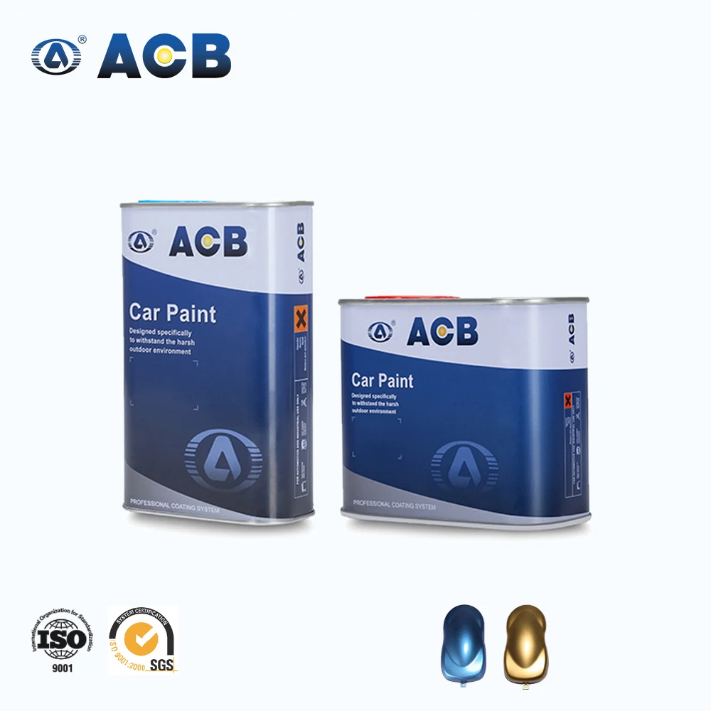 
ACB Guangzhou mirror effect HS 2K clearcoat auto paint for car refinish 