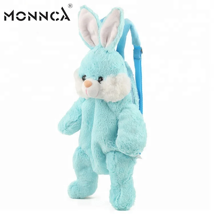 2021 Custom Plush Animal Brown Teddy Bear Backpack For Adults