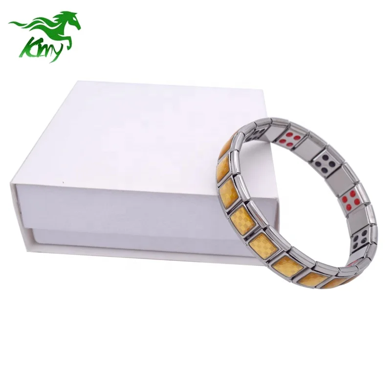 Hot selling titanium  magnetic bracelet for  balance power