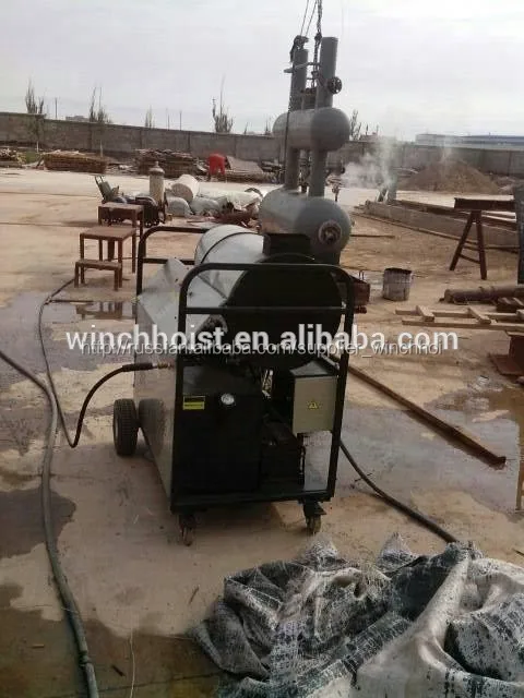 diesel gasoline mechanical steam water jet oil pressure tank cleaning machine