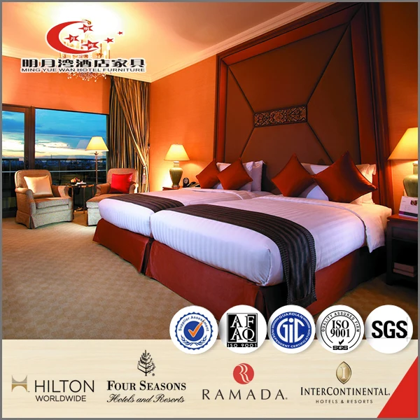 Italian Royal Luxury Gold Tufted Round Bed hotel furniture