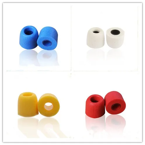 
With flexible core to fit most earphones foam eartips 