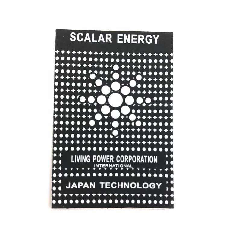 Wholesales Scalar Energy Anti Radiation Saver Chip EMR/EMF Energy Protection Mobile Phone Sticker