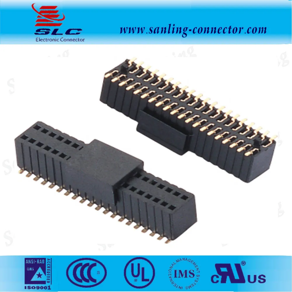 UL 5 pin 6 pin 8 pin 12 pin 1.27 мм 2.54 мм SMT женский коллектор разъем