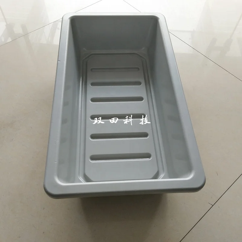Thick vacuum formed plastic pets box pets coffin dogs/cats coffin 565*318*240mm