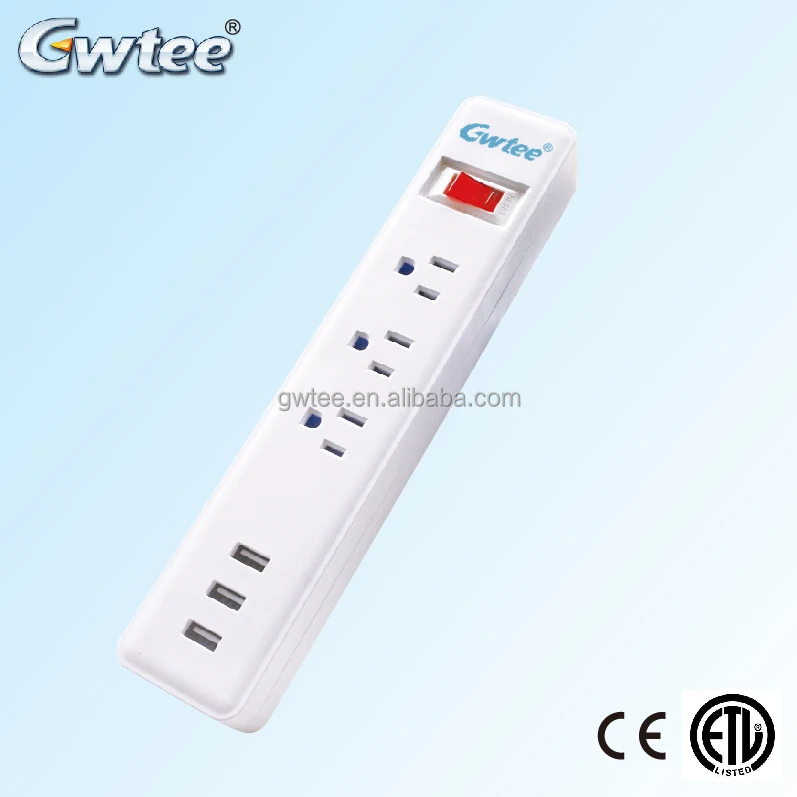 RA-6206 инновационные продукты Gwtee дорожный адаптер с несколькими розетками стабилизатор напряжения