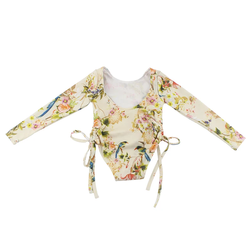 Wholesale Cute Baby Little Girl Ruffle Bikini Stripe Kids Swimwear Girls Bikini