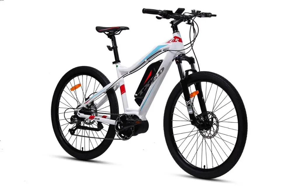 27.5 Inch 9 Speed Mid Motor Electric Bike