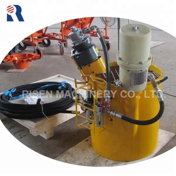 Small Air Driven / Pneumatic Cement Grout Mixer Pump - Mixer Grouting Machine