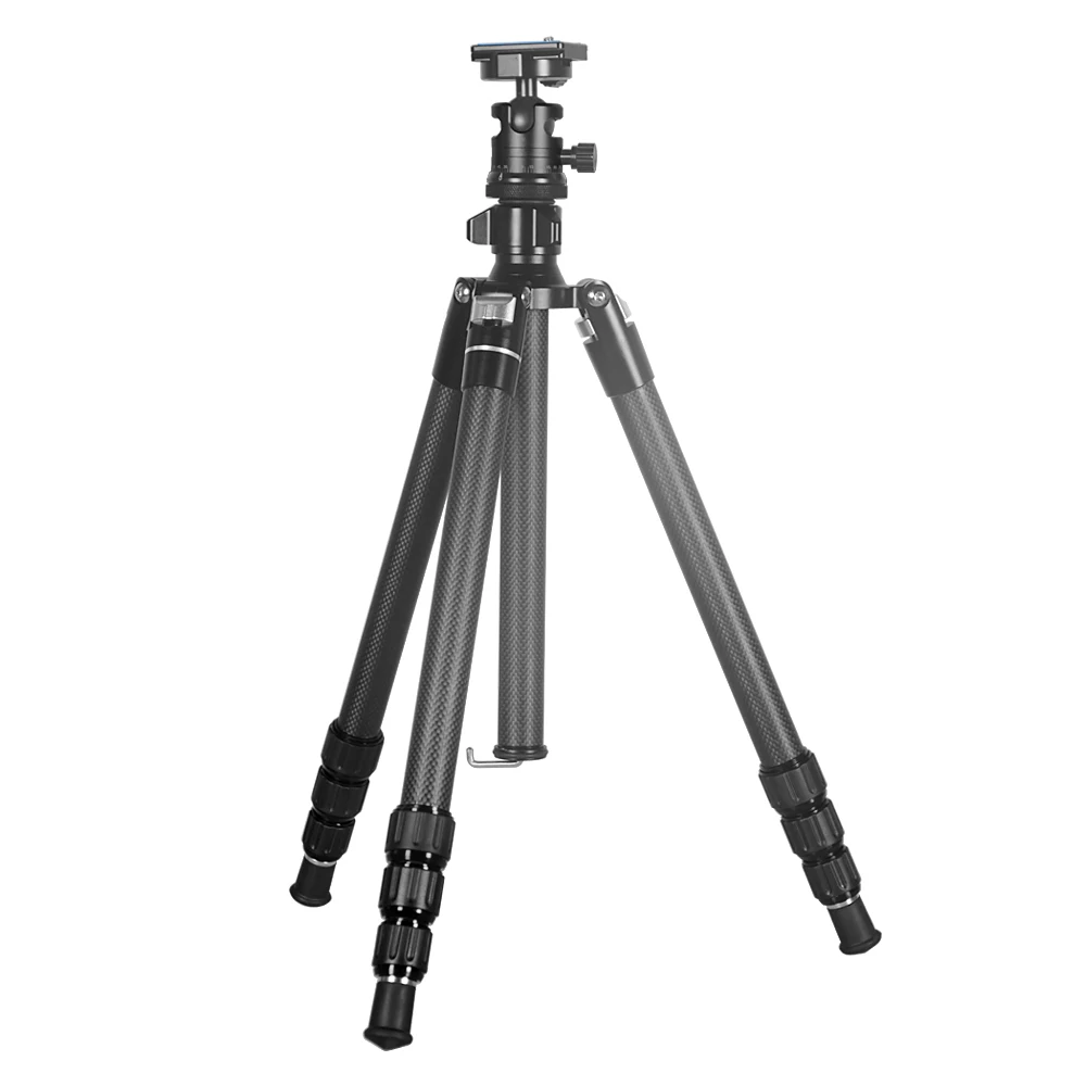 Hot Selling Lightweight Carbon Fiber Flexible Multiple Fun Professional Video Camera Tripod