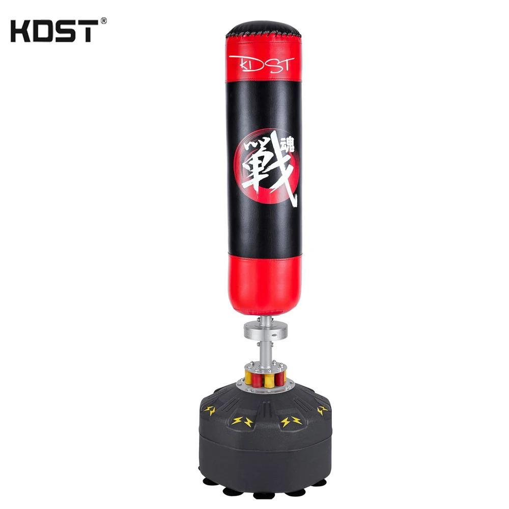 
logo custom hot sell fitness equipment heavy boxing training bags free standing kickboxing body punching bag 
