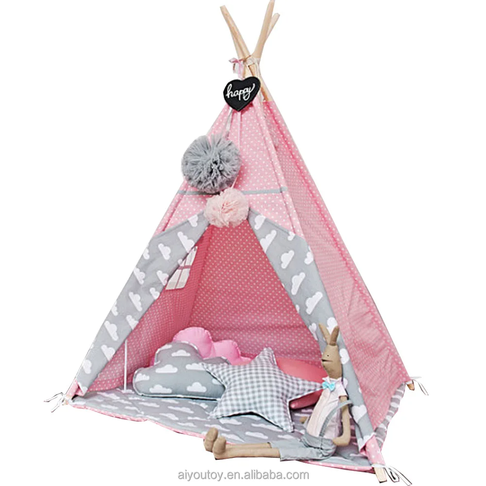 AIYOU wholesale indoor kids play teepee kids teepee tent