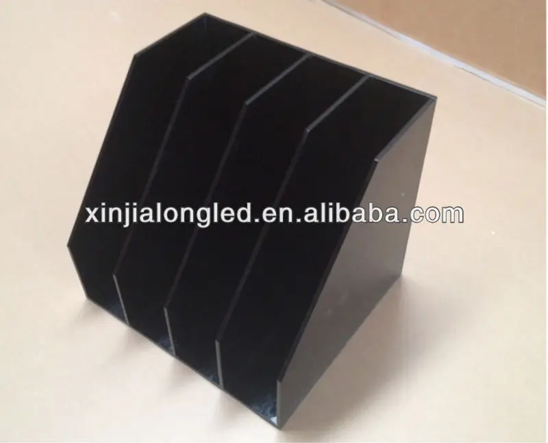 Acrylic Clear File Storage Holder Acrylic Tiers Magazine Rack