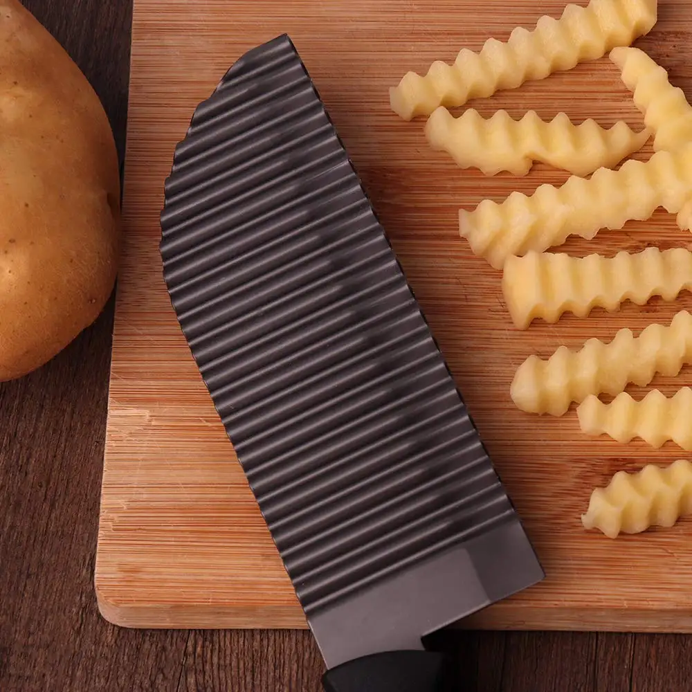 Crinkle Potato Slicer potato knife cutter