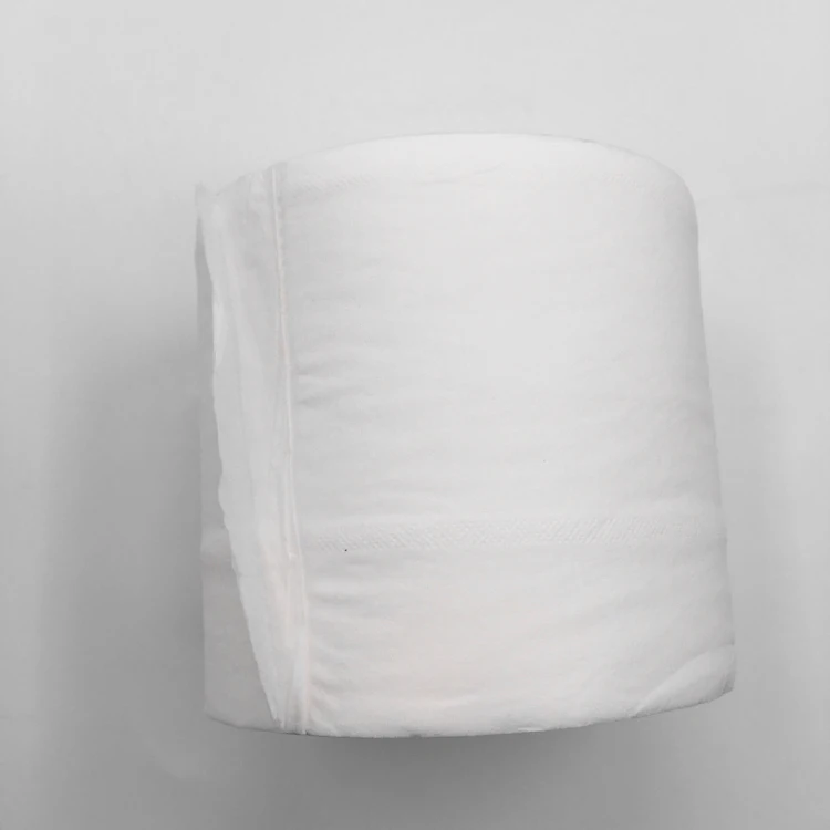 Mixed Pulp White Toilet Tissue Wholesale Cheap Toilet Roll Custom Embossing Toilet Paper