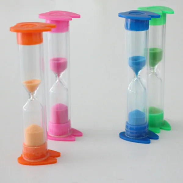 Custom Plastic Colorful Tooth Shape Acrylic Mini Sand Timer Dental Hourglass Shower Sand Timer For Children