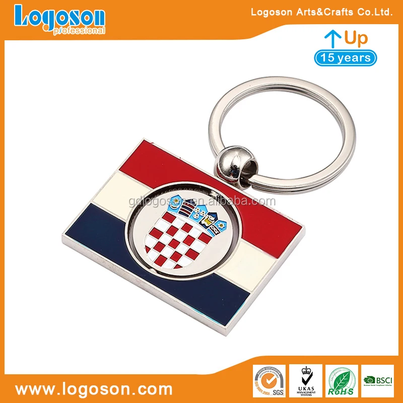 Many Designs Custom Souvenir Croatia Magnets Keychains Ashtray Dinner Bells Croatia Souvenirs