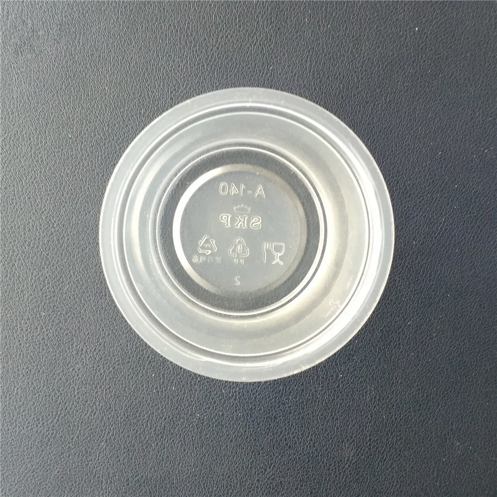 Disposable clear plastic jelly dessert container cups, PET container plastic pudding cup