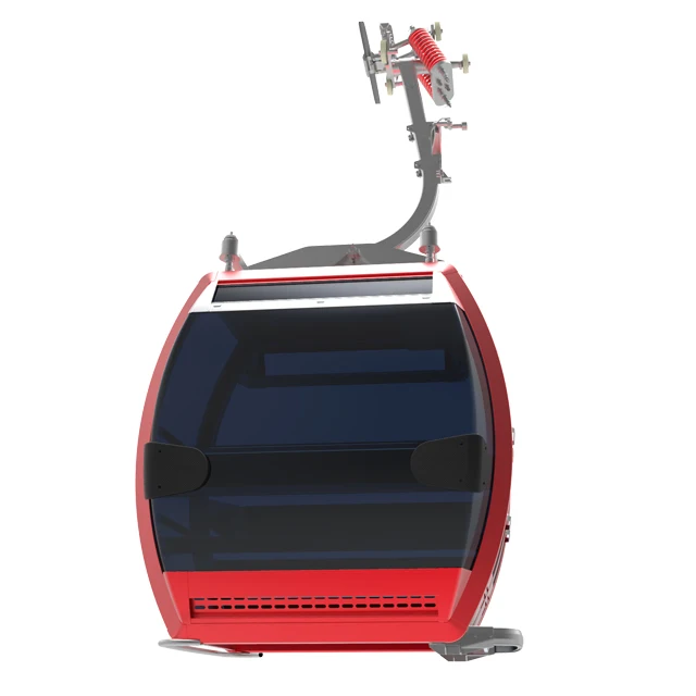 
Detachable clamp ropeway Ropeway fixed grip type Pulsatile Mountaineering skiing Manned crane High altitude sightseeing tour 