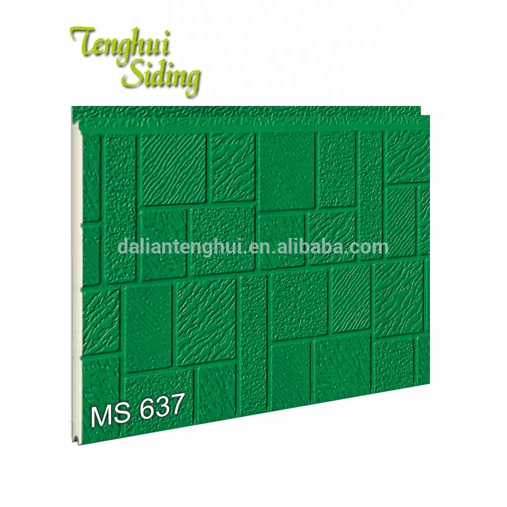 External Used Polyurethane Insulated Sandwich Panel For Sale