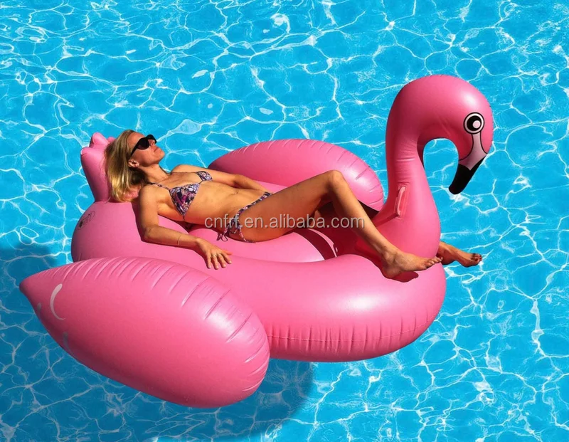 Гигантский поплавок для бассейна с фламинго гигантский надувной