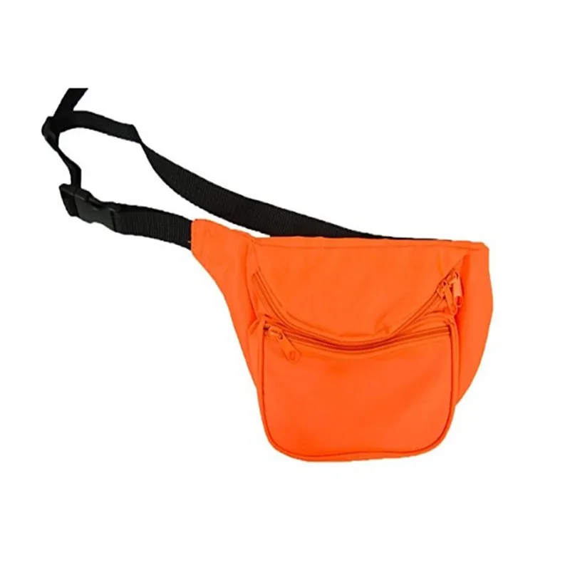 Fashion Party Fanny Pack Waist Belt Bag Oempromo Custom Colorful Sport Thread  Phone Bag OEM Unisex Zipper fanny pack bag