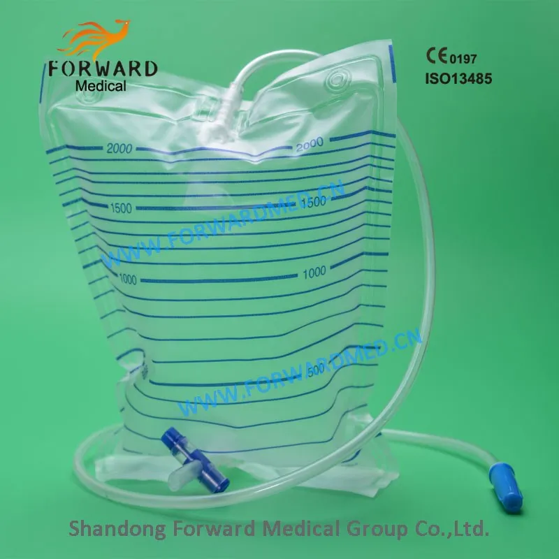 disposable medical adult urine bag and china urine bag